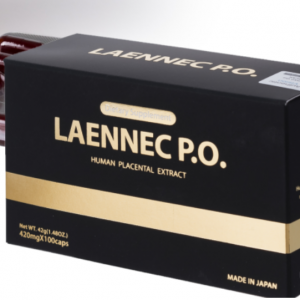 日本 直送 Laennec P.O 人胎素精華膠囊 350mg100粒 黃金升級版 升級限量版