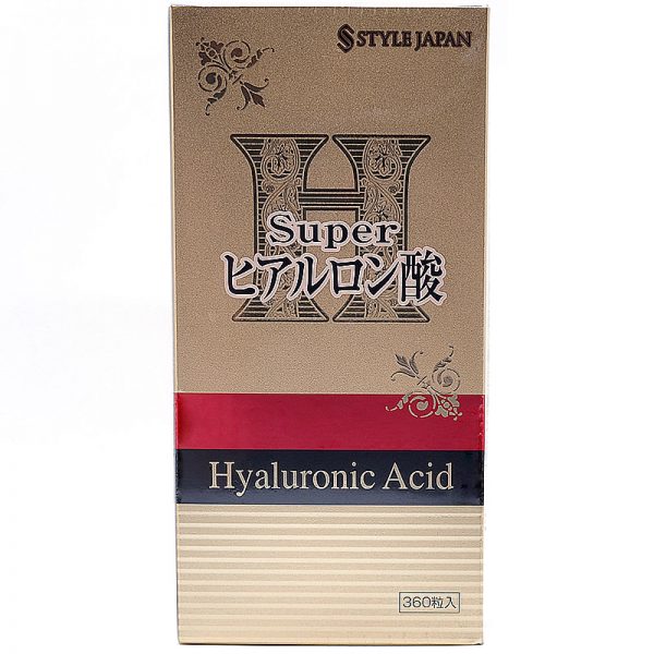 日本富山制藥 STYLE JAPAN Hyaluronic Acid 360粒