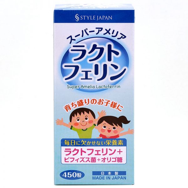 日本富山制藥 STYLE JAPAN 乳鐵蛋白 ラクトフェリン 450粒